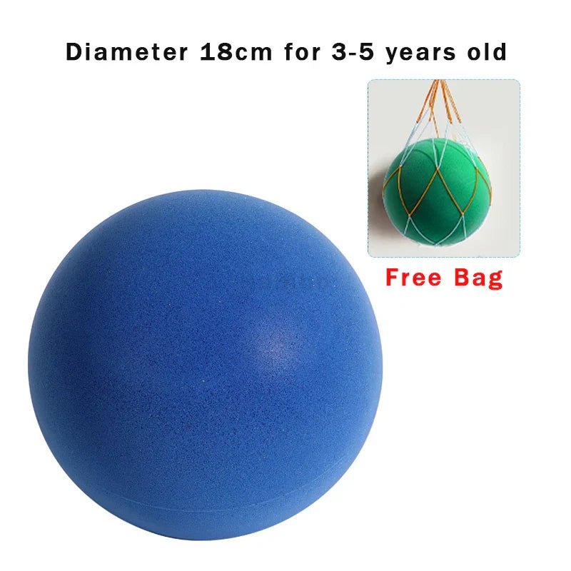 Bouncing Mute Ball Indoor Silent Basketball 24cm Foam