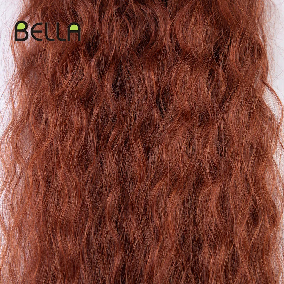 Bella Curly Synthetic Hair Ponytail Extensions 30 Inch
