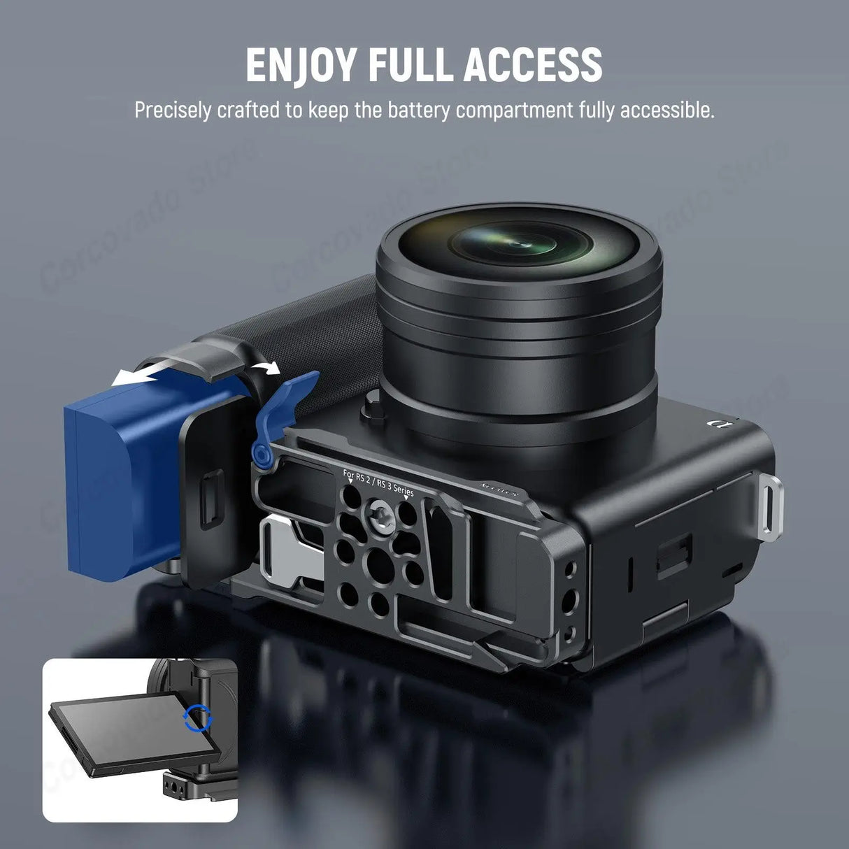NEEWER CA044 Baseplate For Sony ZV-E1 Full Access