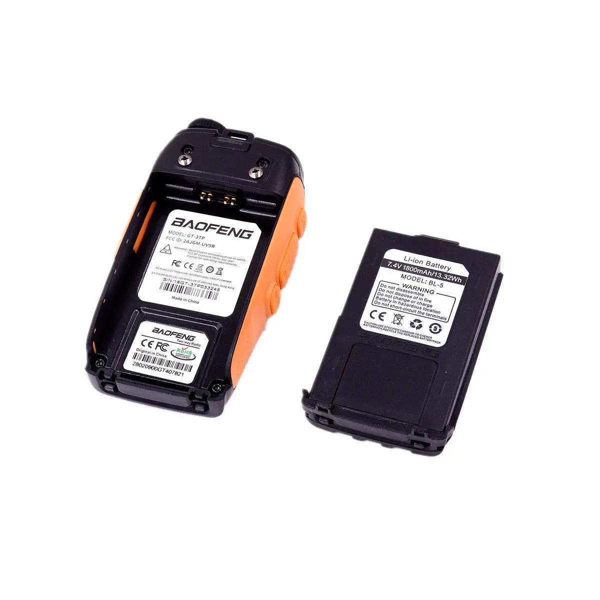 Baofeng GT3 TP Portable Two Way Radio VHF