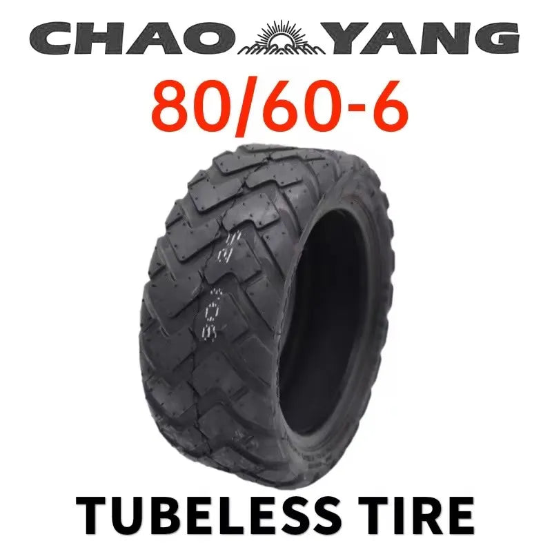 80/60-6 Off-Road Tubeless Tire for Electric Scooter