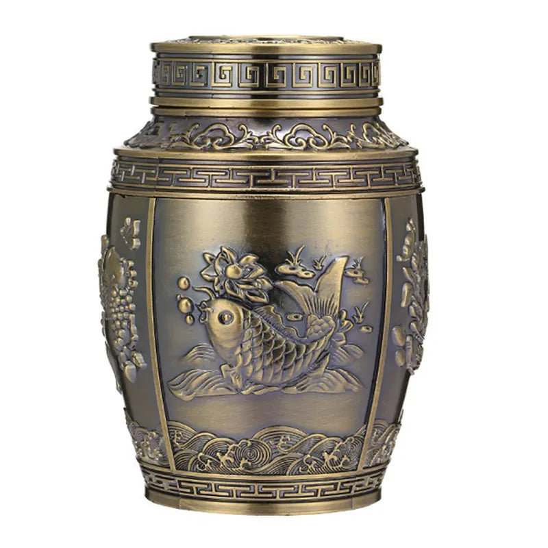 Metal Cat Ashes Animal Funeral Urn Puppy Funeral
