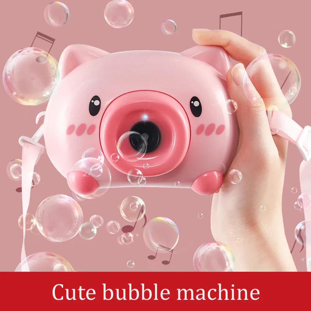Chilren Bubble Machine Outdoor Toy For Girls Boys