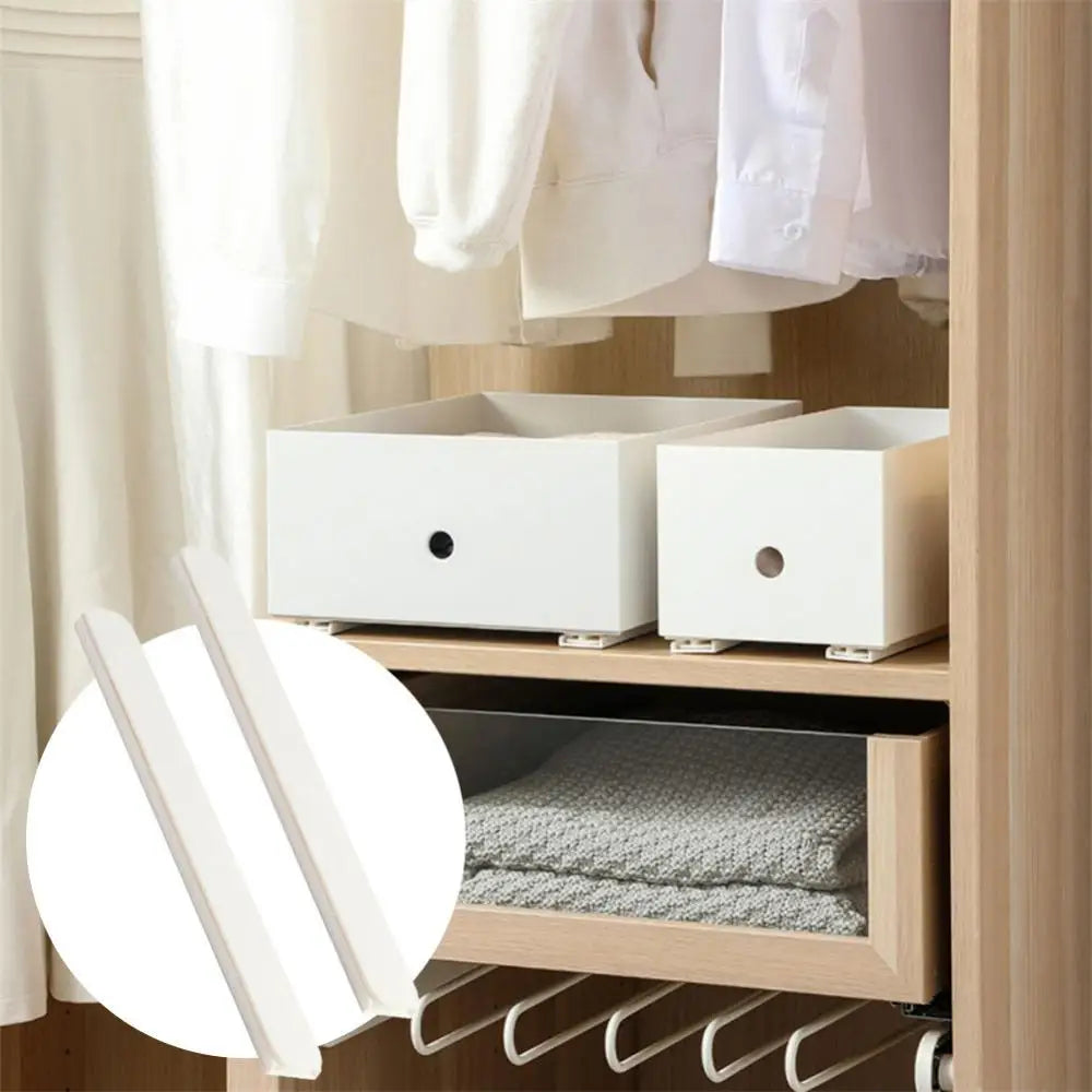 Set HIPS Basket Pull Rail Storage Rack Pullout