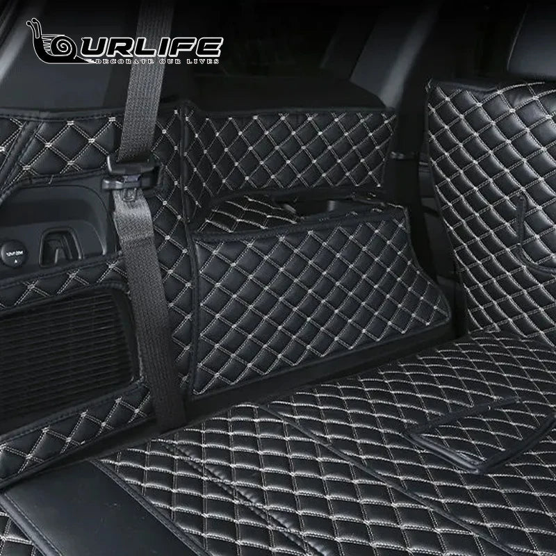 For GAC Trumpchi GS8 2021 2022 2023 2024 Accessories Car Boot Mat Rear Trunk Liner Cargo Leather Tray Protector Accessories Mats