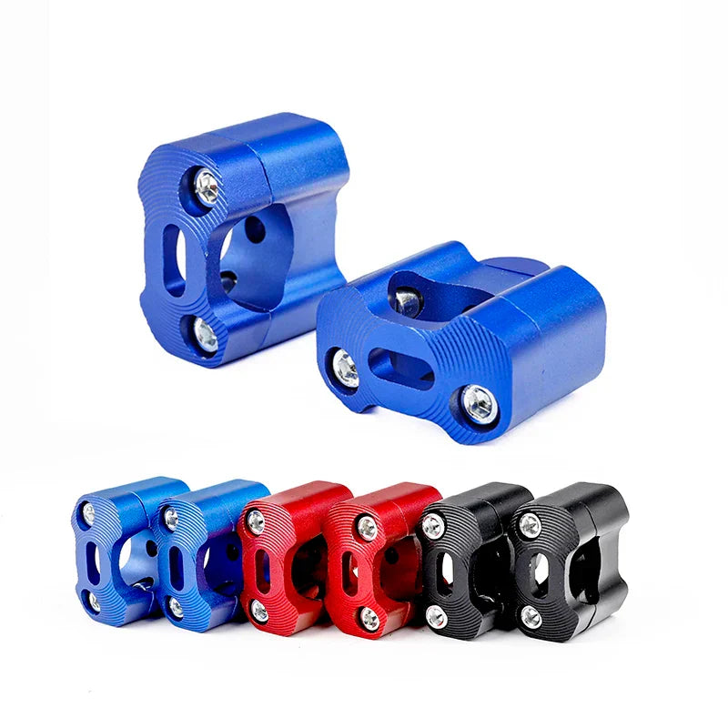 CNC Off-Road Motorcycle Bar Clamps Handlebar Risers Adapter 22mm/28mm