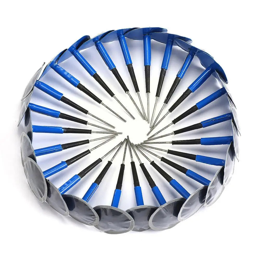 NEW 24pcs Tyre Puncture Repair Tubeless Wired Mushroom