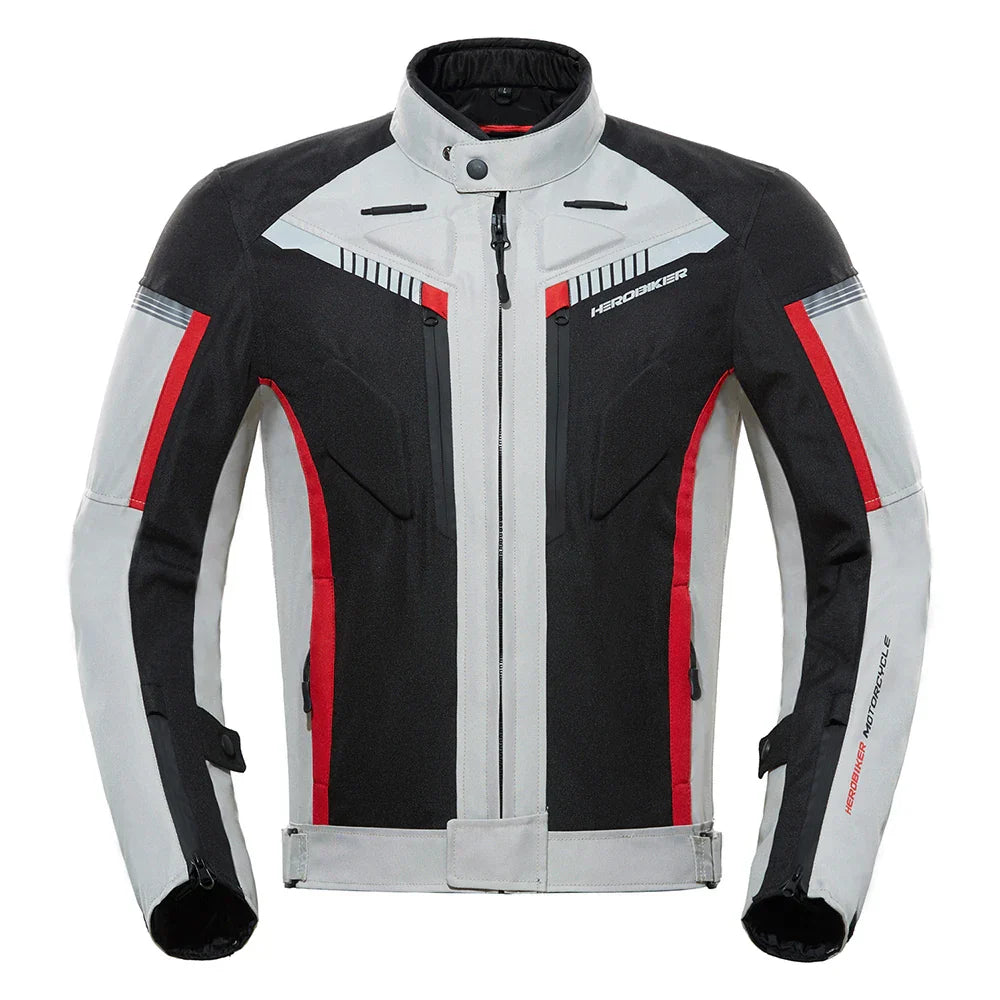 HEROBIKER Waterproof Motorcycle Jacket Man Racing jacket Wearable Motorcycle Pants Moto Jacket With EVA Protection