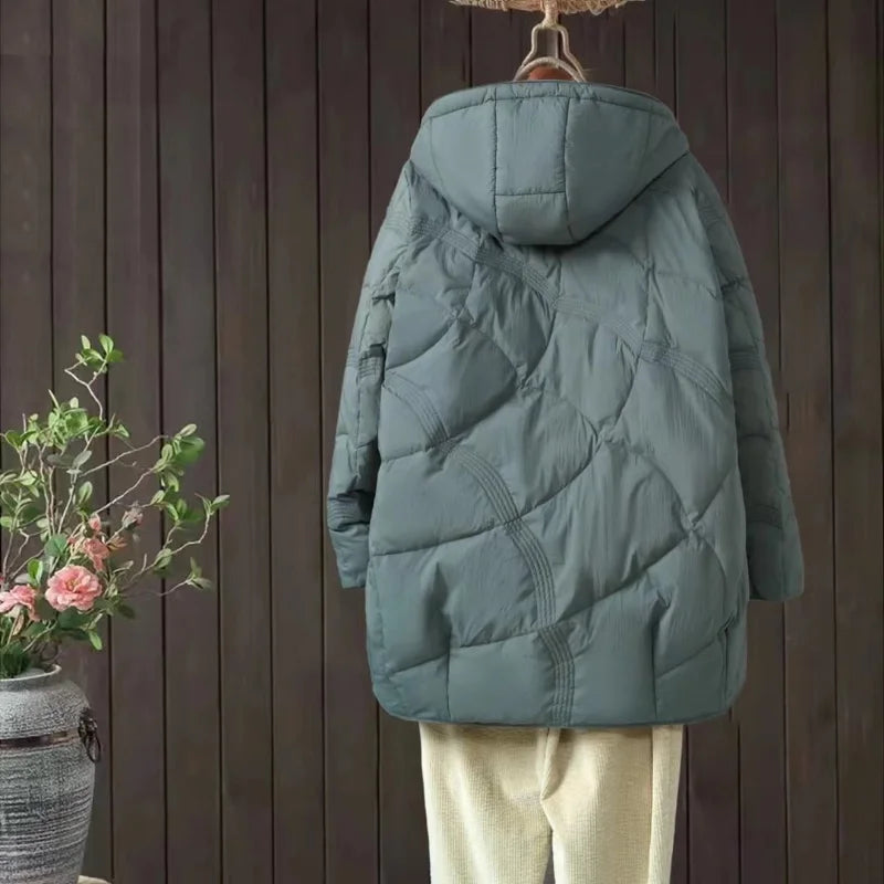 Winter New Arrivals 90% White Duck Down Coat