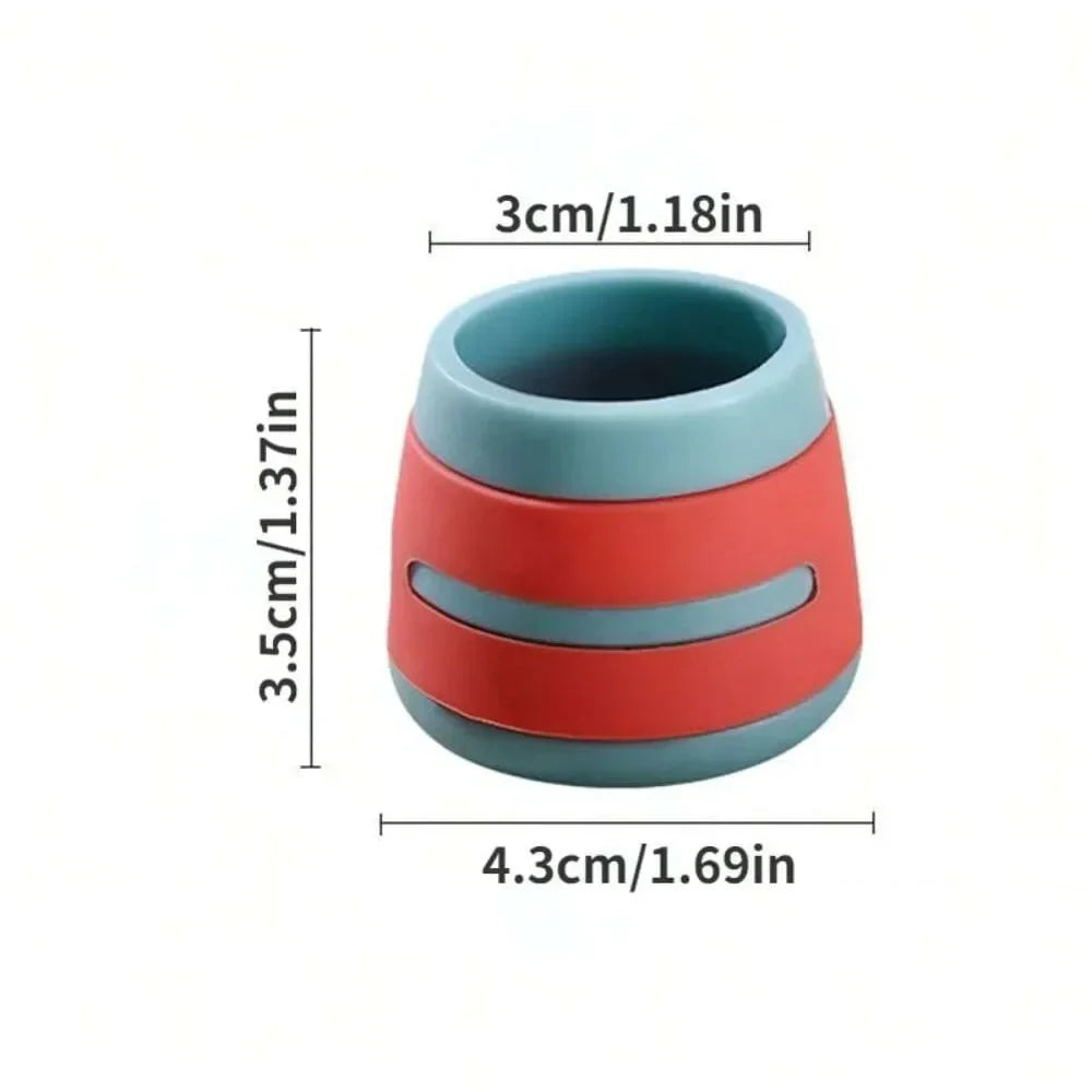 4PCS Silicone Table Chair Foot Cover Non-slip Furniture