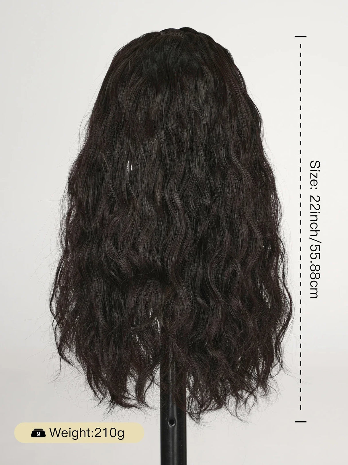 22 Inches Headband Wig Long Wavy Braid Hair