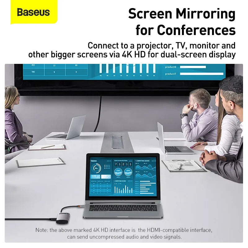 Baseus USB C HUB USB 3.0 3 0