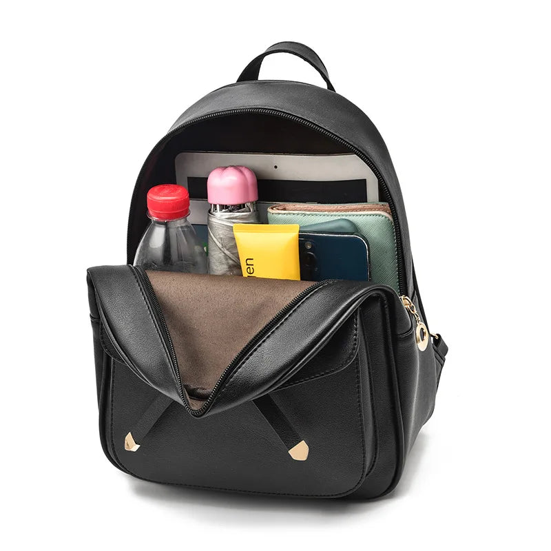 2024 New Women Backpack High Quality Soft Leather