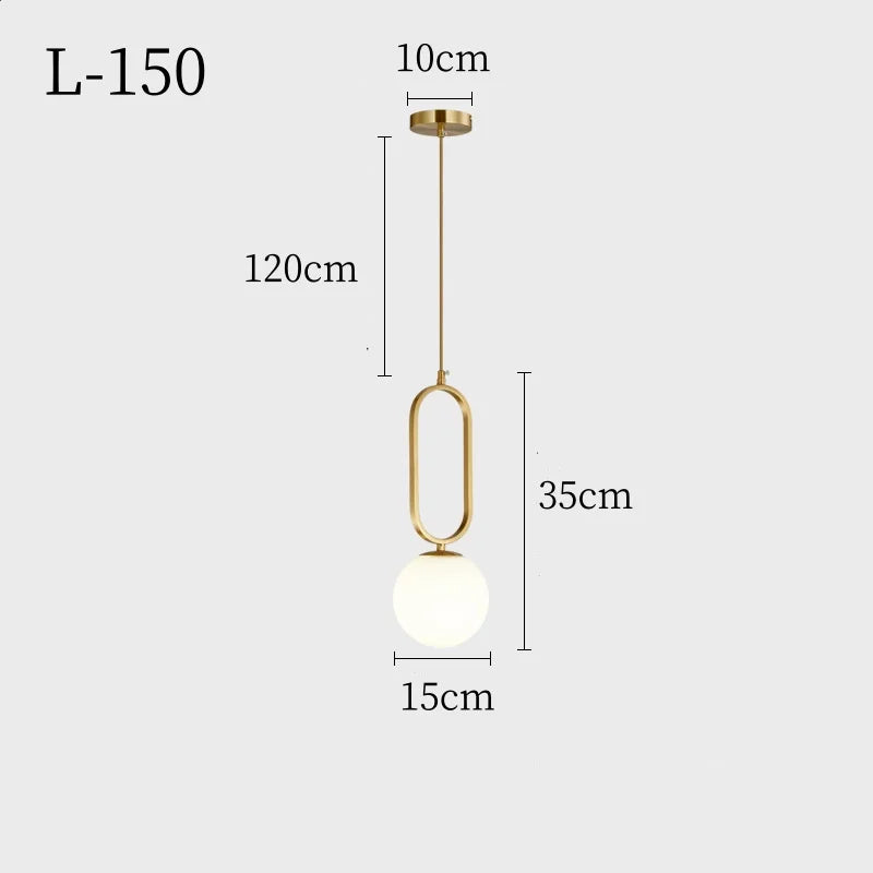 XCLuuHY Modern Pendant Light Nordic Minimalist Hanging Lamp