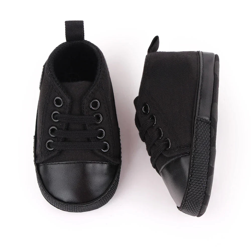 Baby Canvas Classic Sports Sneakers Newborn Baby Boys