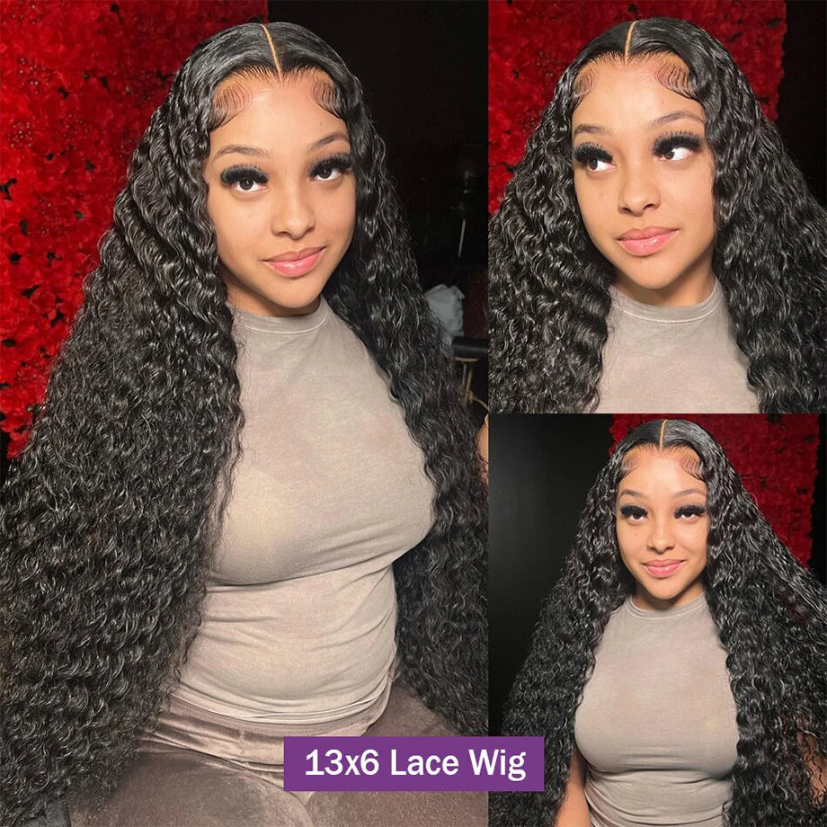 Deep Wave 13x4 HD Lace Front Human Hair