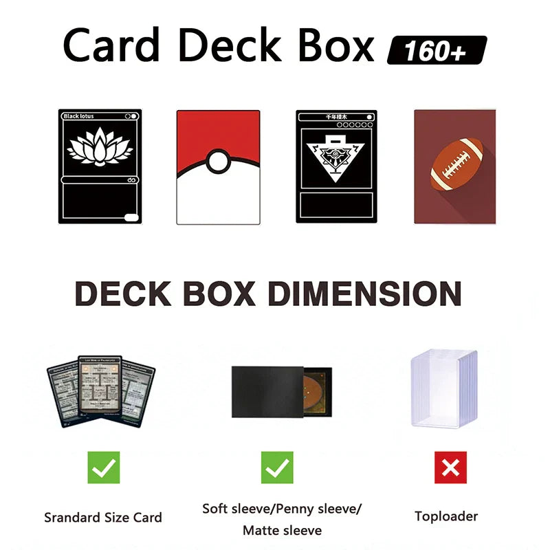 Card Case Card Box Magic TCG Mid Large