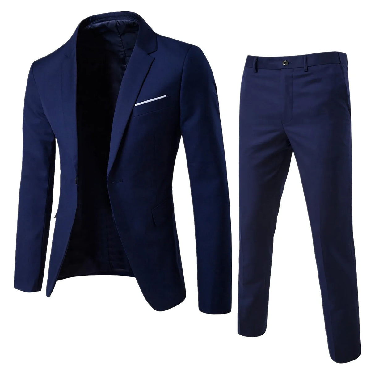 Men Blazers 2 Pieces Sets Business 2 Suits