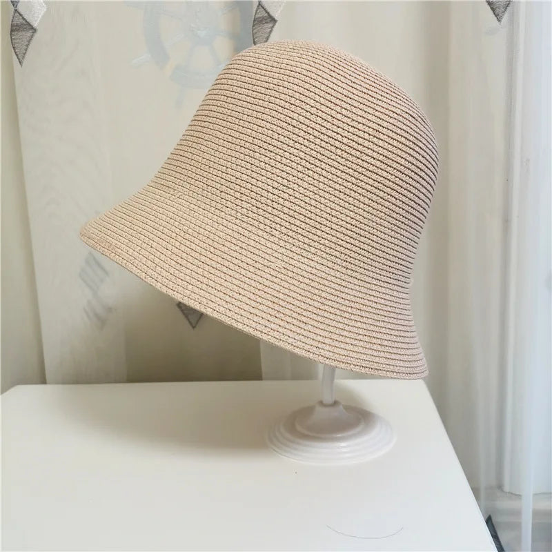 New Summer Foldable Bucket Hats For Women Girls