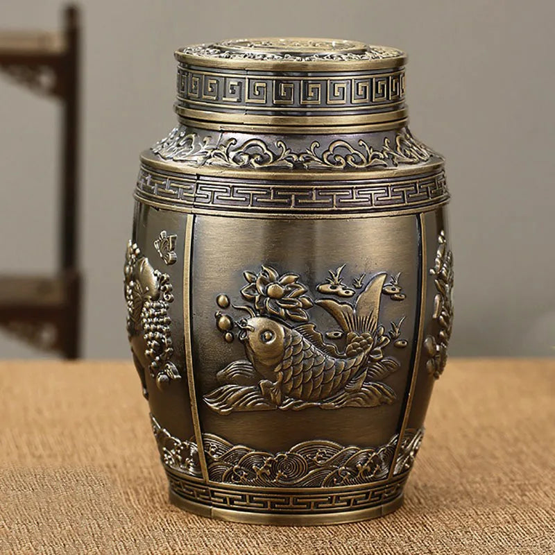 Metal Cat Ashes Animal Funeral Urn Puppy Funeral