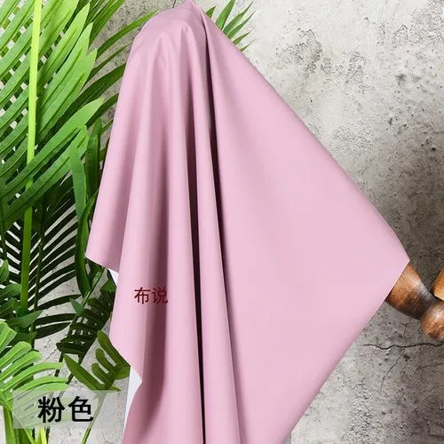 Knitted PU Leather Fabric Matte Finish Four Sided