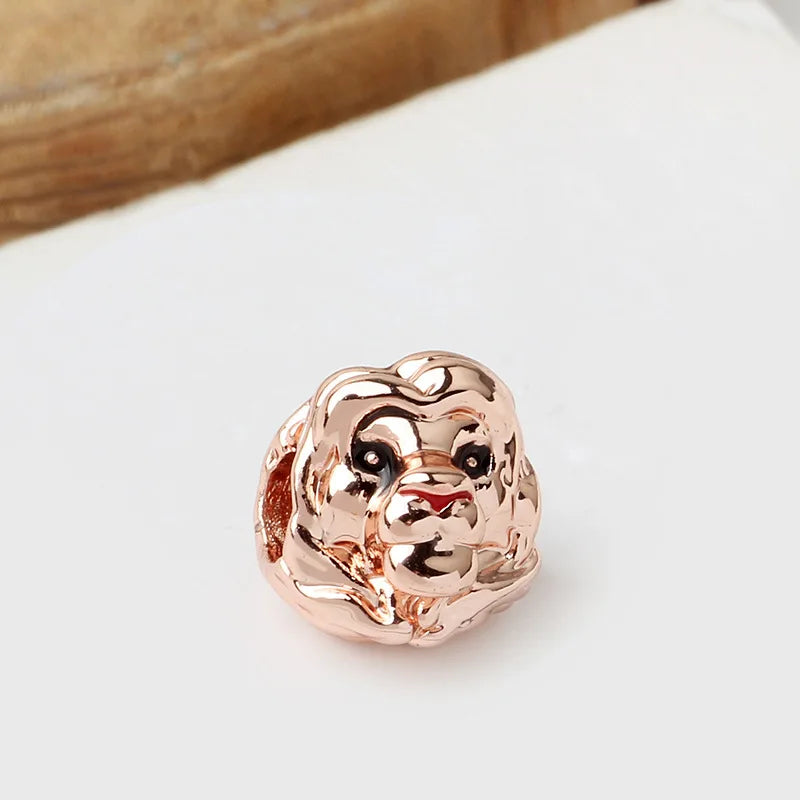 Disney Blue Enamel Ice Snow Olaf Pendant Fit