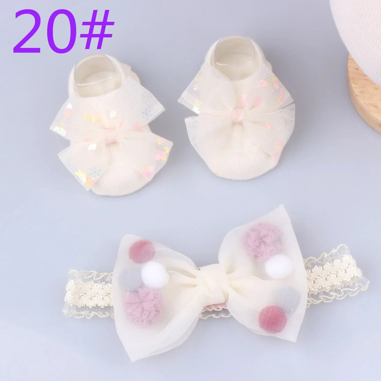 1 Set Cute Gift Bow Flowers Baby Girls