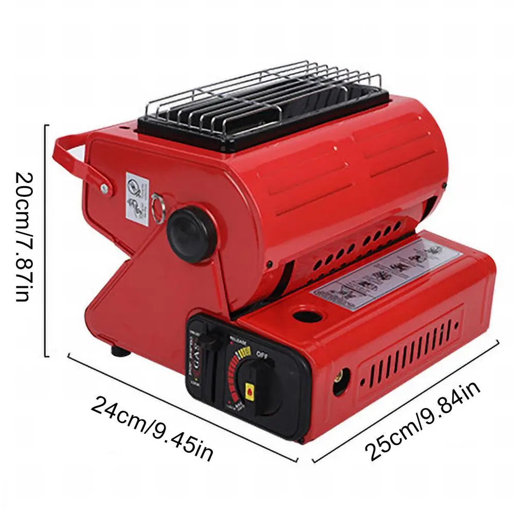 Outdoor Heater Camping Portable Heating Fireplace Multi-purpose LPG