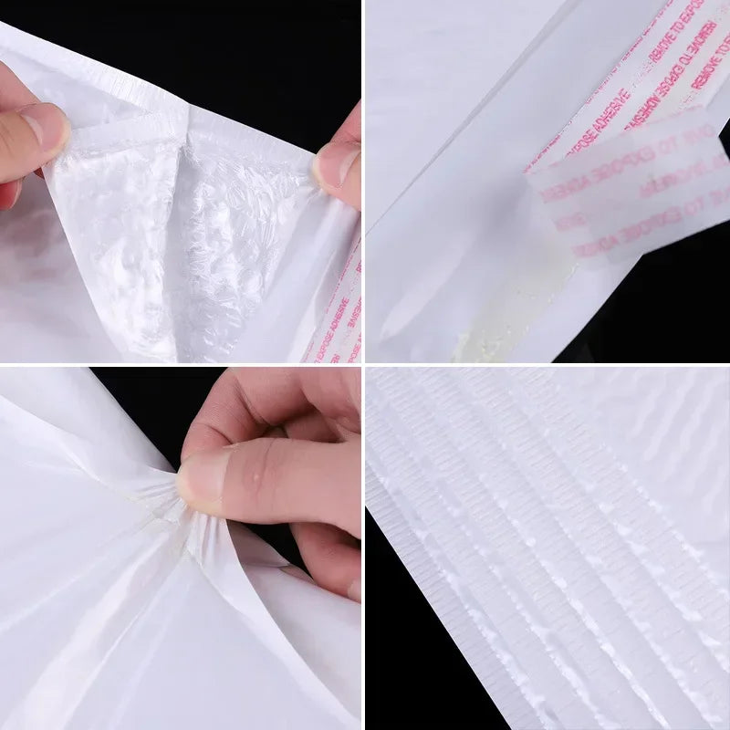 Universal Shipping Bags White Foam Envelope Self Seal