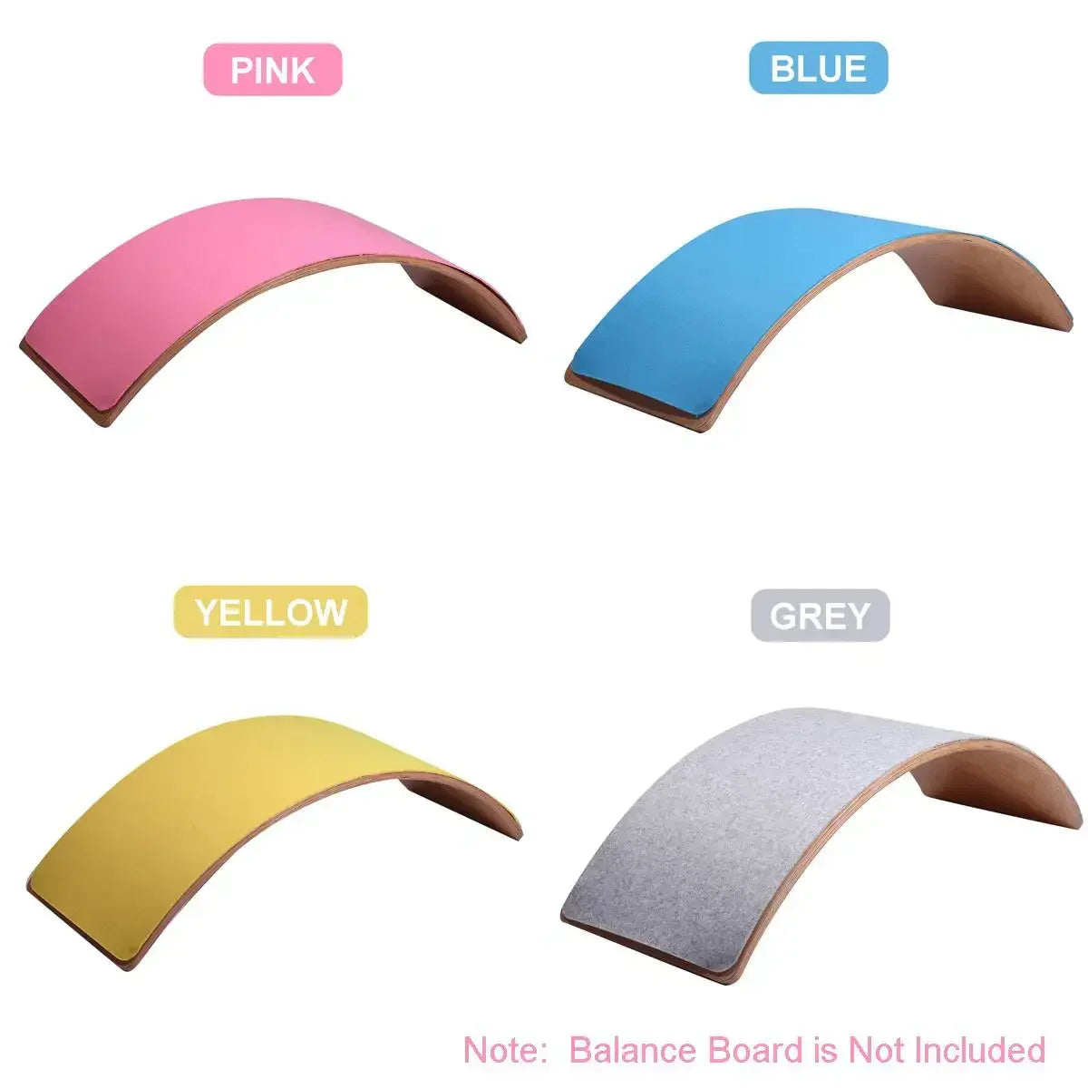 Child Wooden Balance Board Cover Body Wobble Balance