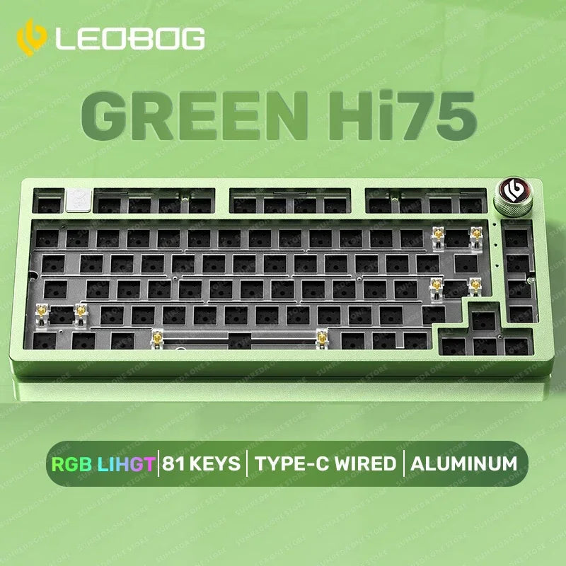 LEOBOG Hi75 Sugar65 Custom Mechanical Keyboard Aluminum Kits