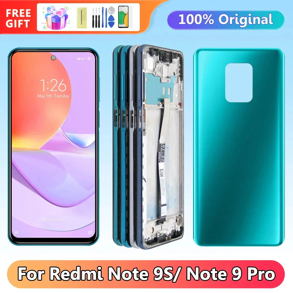 Display Screen for Xiaomi Redmi Note 9S M2003J6A1G