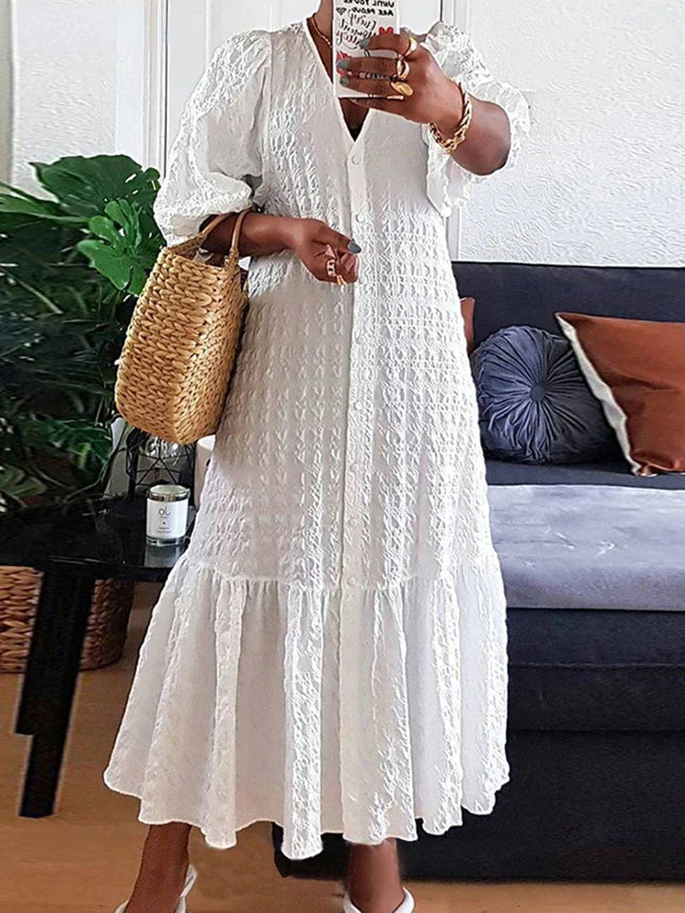 Plus Size Women Shirt Dress 2023 Summer Sexy