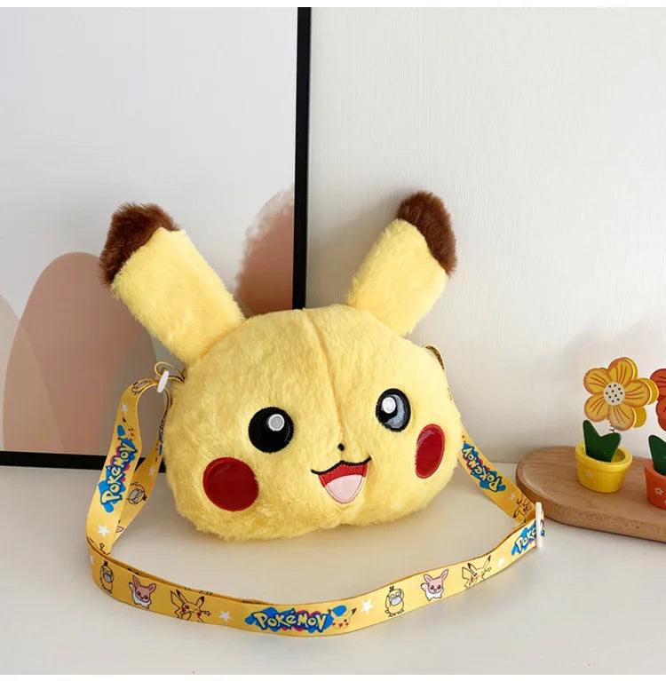 Pokemon Anime 20CM Toy Pikachu Toy Shoulder Bag