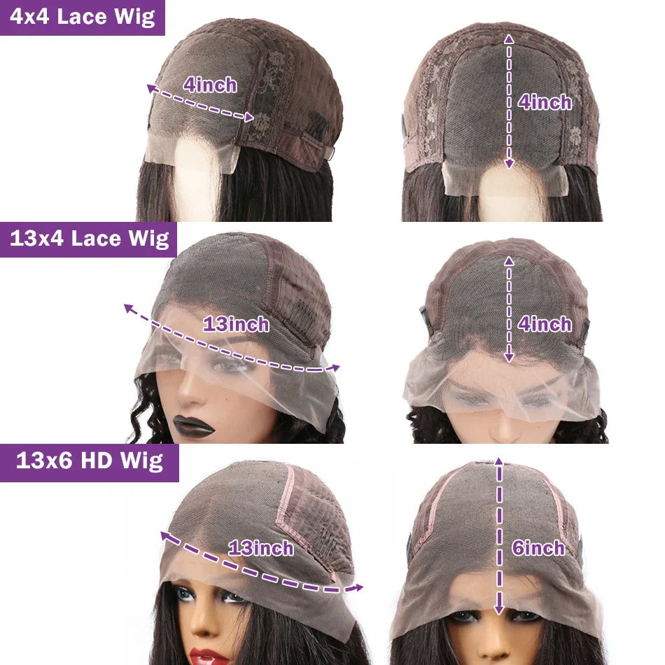 13x6 Straight Lace Frontal Bob Wig Pre Plucked