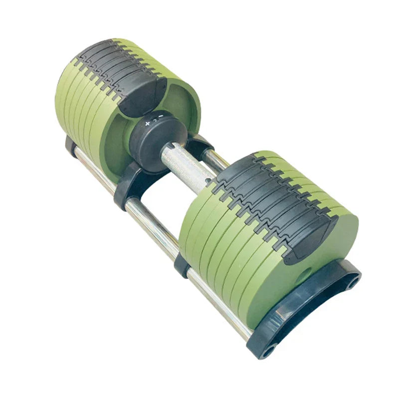 Adjustable Iron Steel Dumbbell, Weight Disc, 1 Second