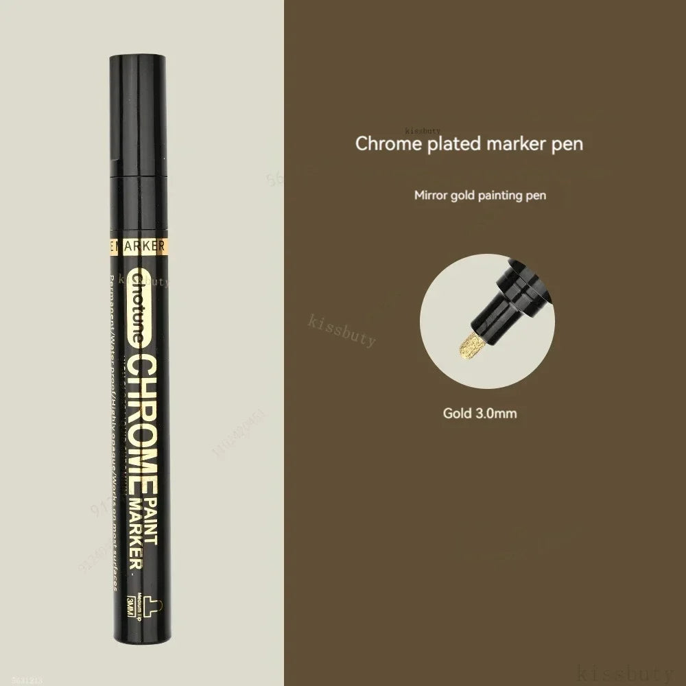 1/3pcs Mirror Marker Pen DIY Reflective Paint Pens
