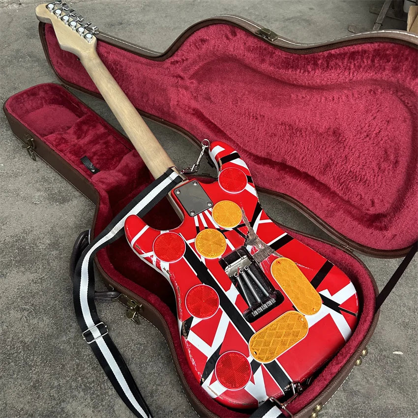 Eddie Van Halen "Fran ken" heavy-duty Relic electric