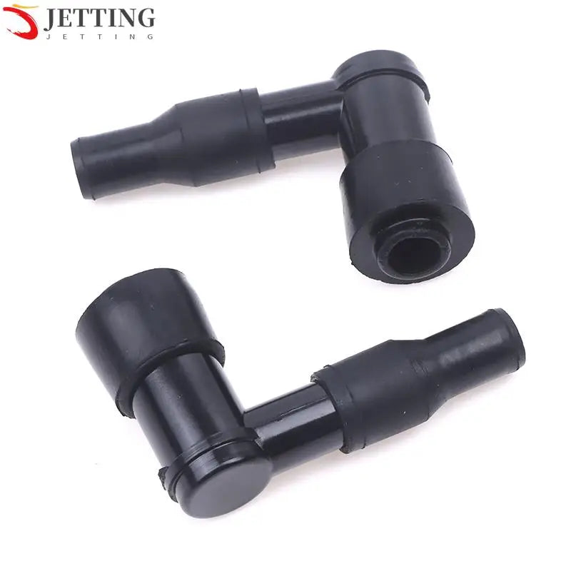 2Pcs Universal Motorcycle Ignition Spark Plug Cap Spare Parts
