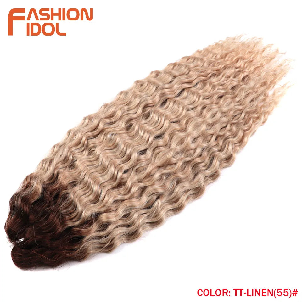 Ariel Hair Synthetic Twist Crochet Curly Hair 24