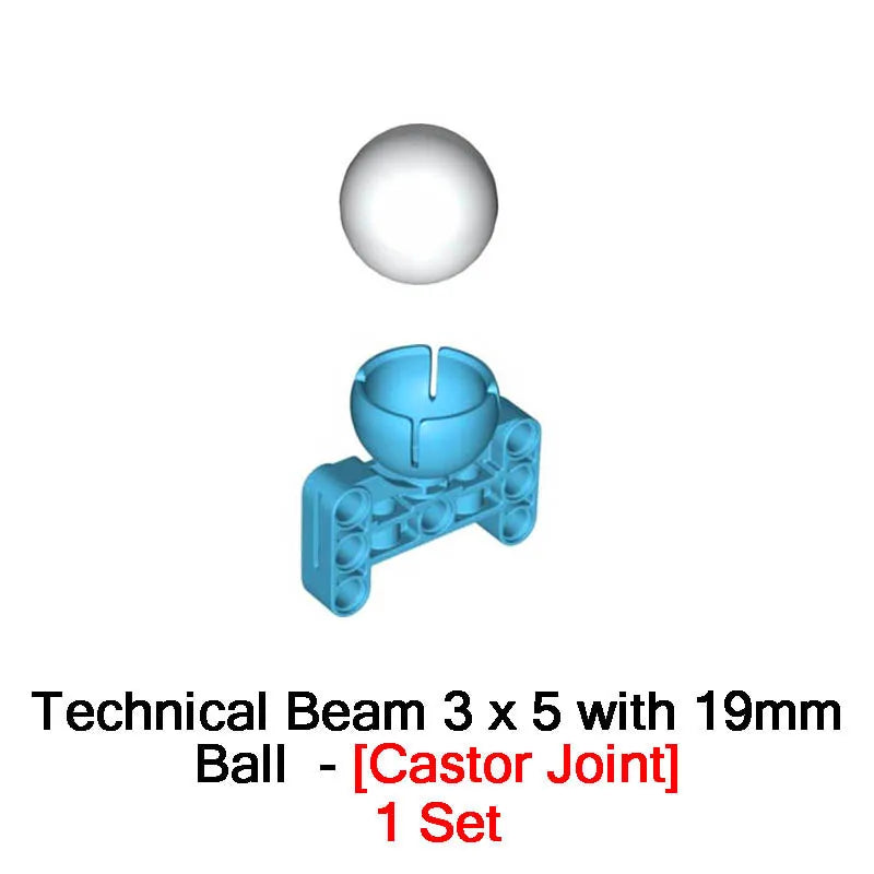 Technical Beam 3x5 Ball Castor Joint Frame Liftarm