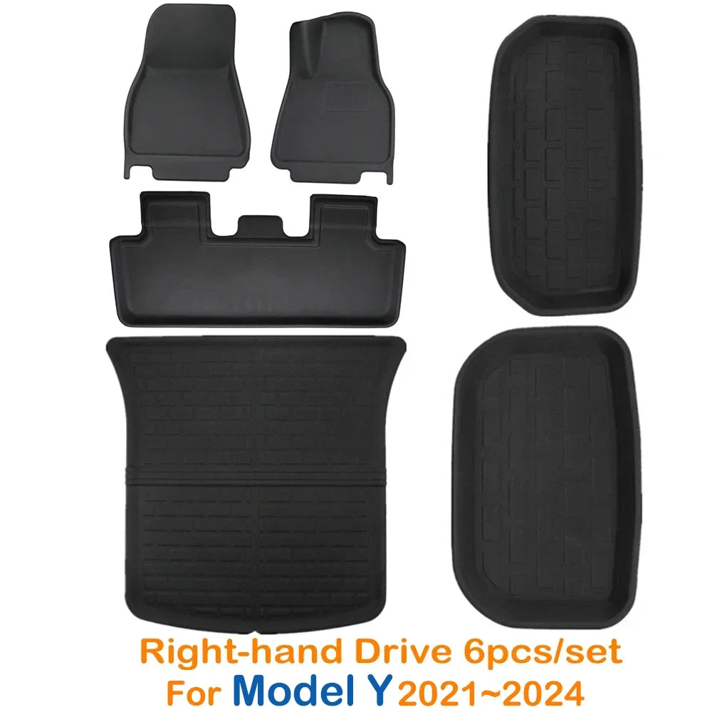 2024 3D Left Right Hand Driving All-Weather Floor