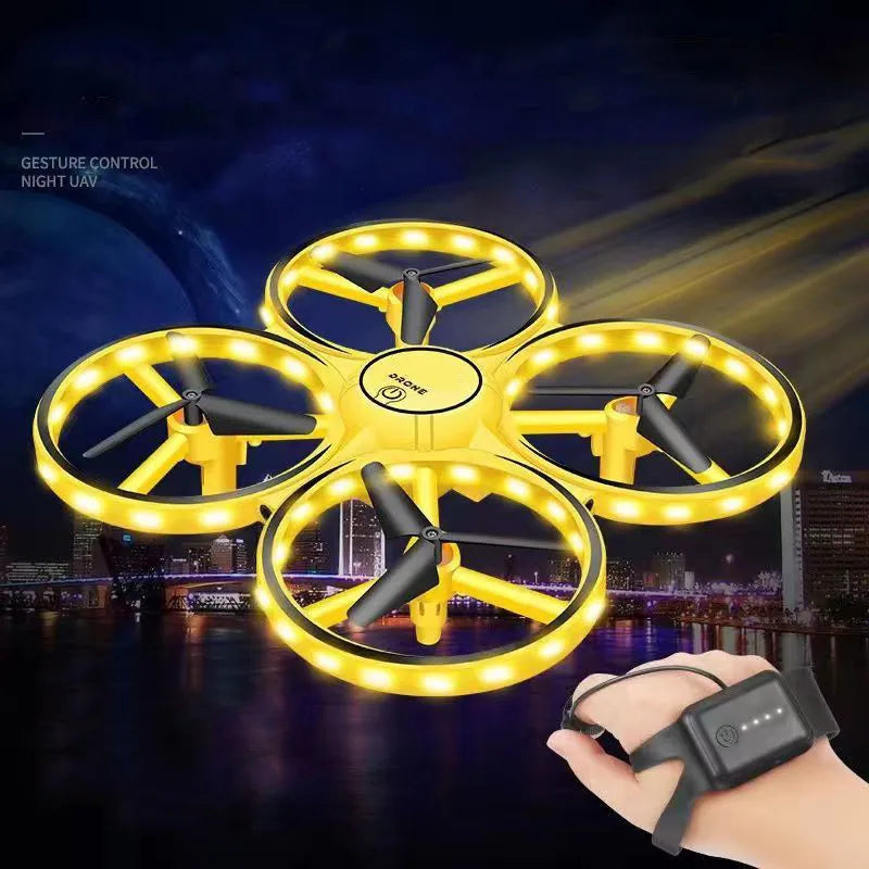 Hand Controlled Drone RC Mini Quadcopter Gesture Flying