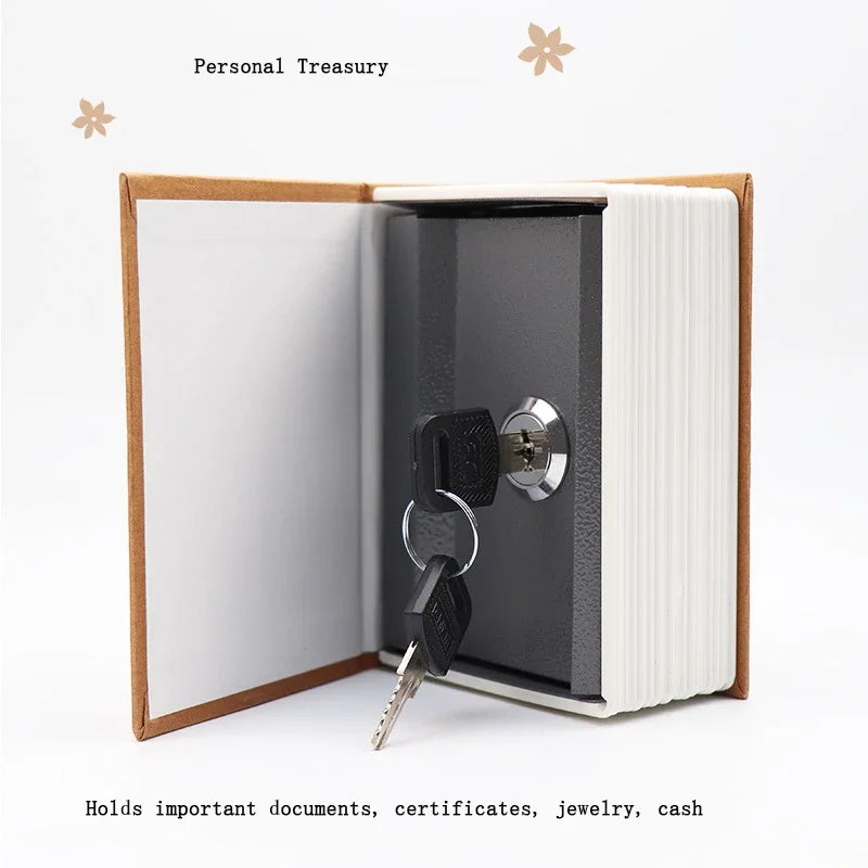 Dictionary Mini Book Safe Security Key Locker Money