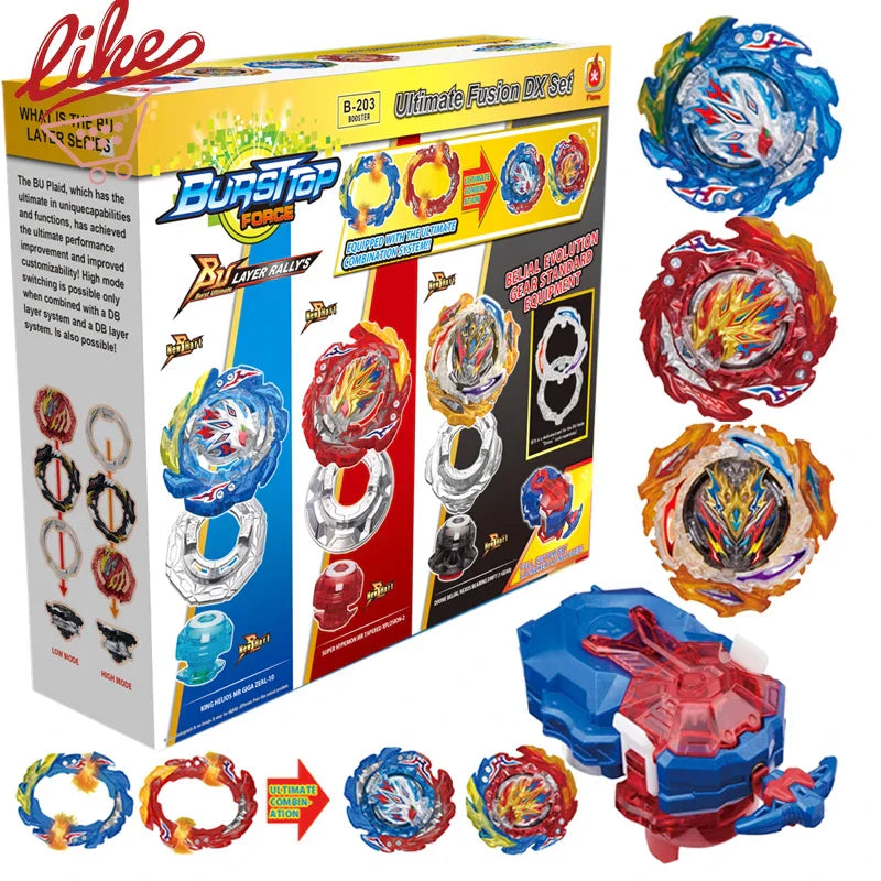 Laike BU Bey B-203 Ultimate Fusion DX Set