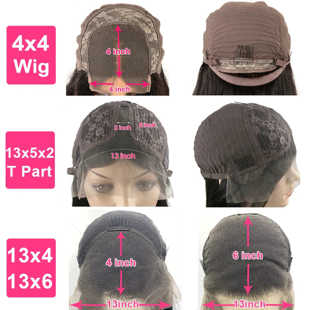 13x4 13x6 Lace Front BOB Wig Pre Pluckes