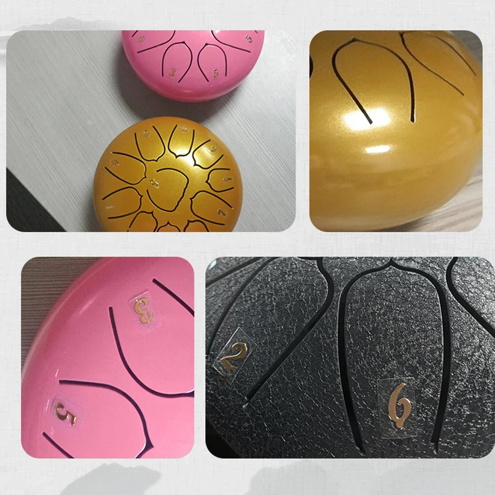 6 inch 11 Tone Steel Tongue Drum Hand