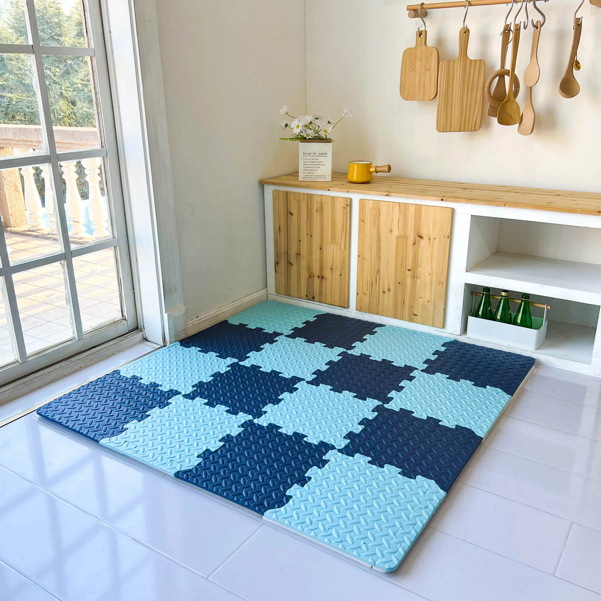 16pcs 30*30cm Puzzle Mat For Children Thick Baby