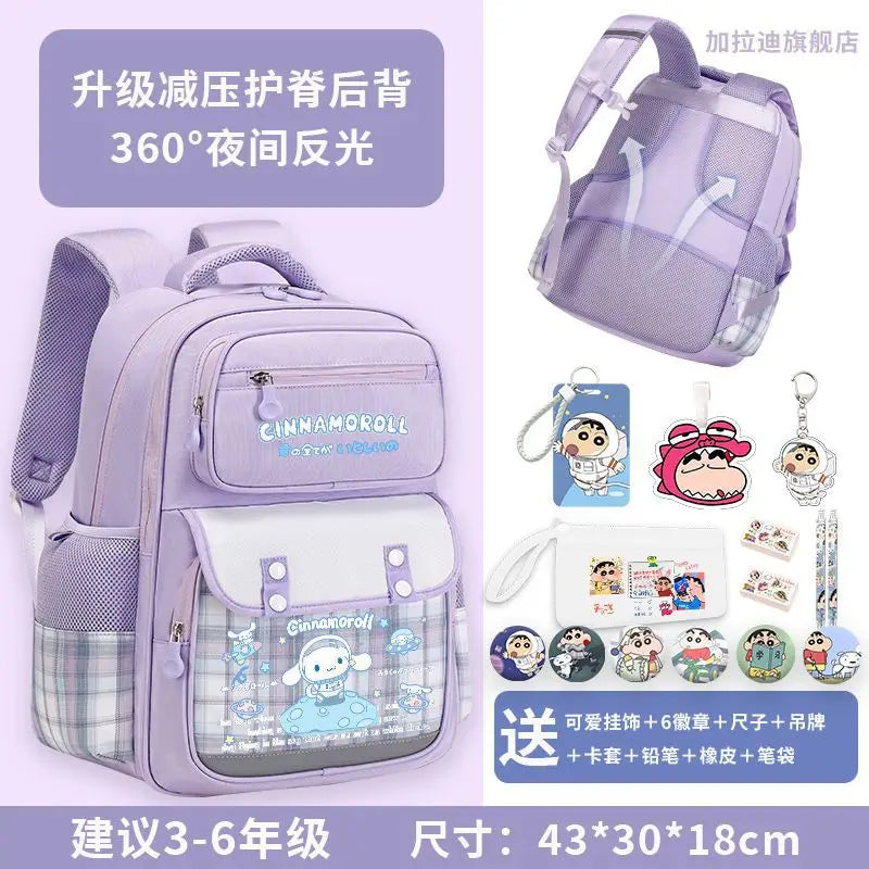 2024 New Sanrio Cinnamoroll Backpack Animation Derivatives Student