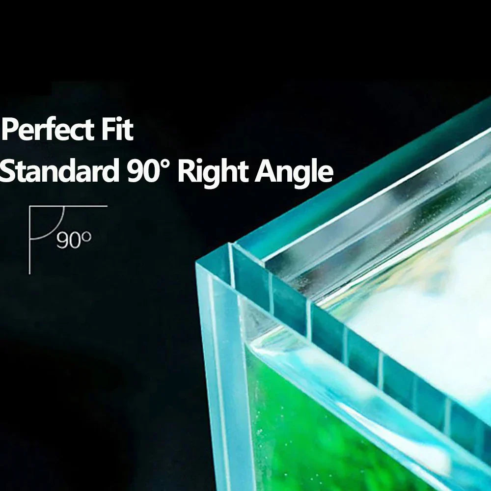 Fish Tank Transparent Glass Rectangular Aquarium Small And